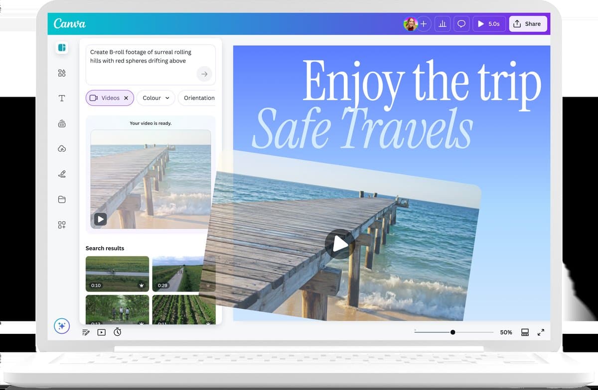 VEED video editor interface with AI-powered editing tools and user-friendly timeline
