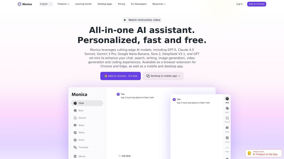 Loova multi-model platform interface