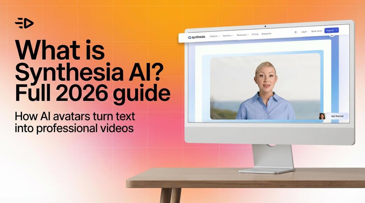 Synthesia AI avatar video generation