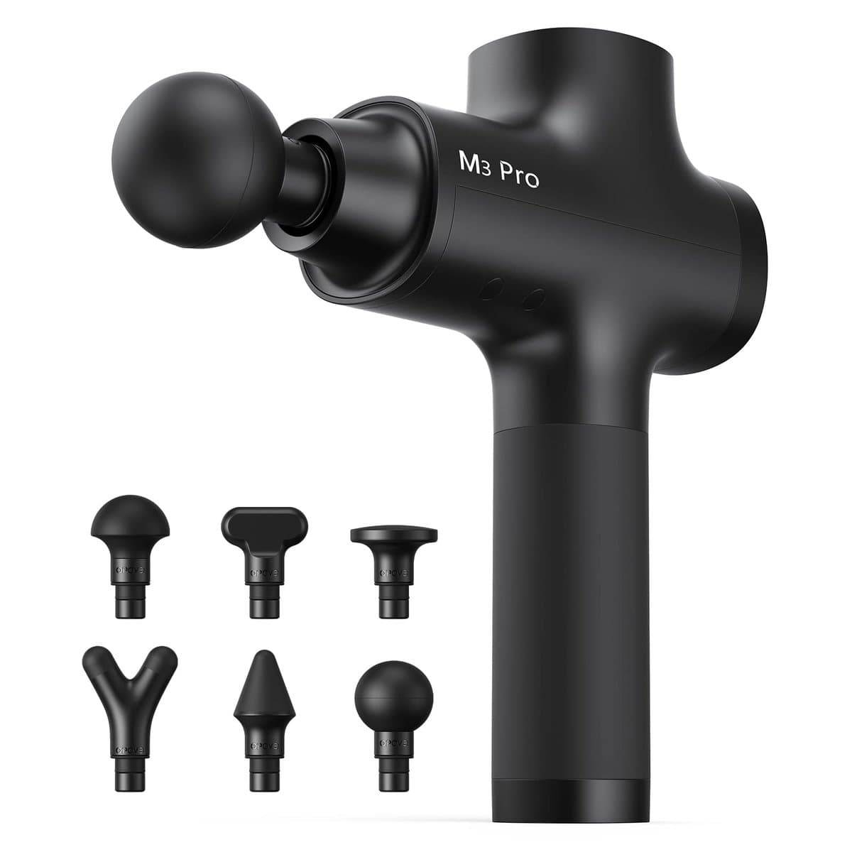 PowerMax Pro massage gun with LED display