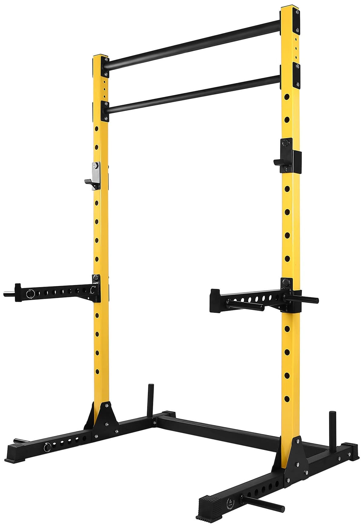 CAP Barbell power rack showing basic design and safety features