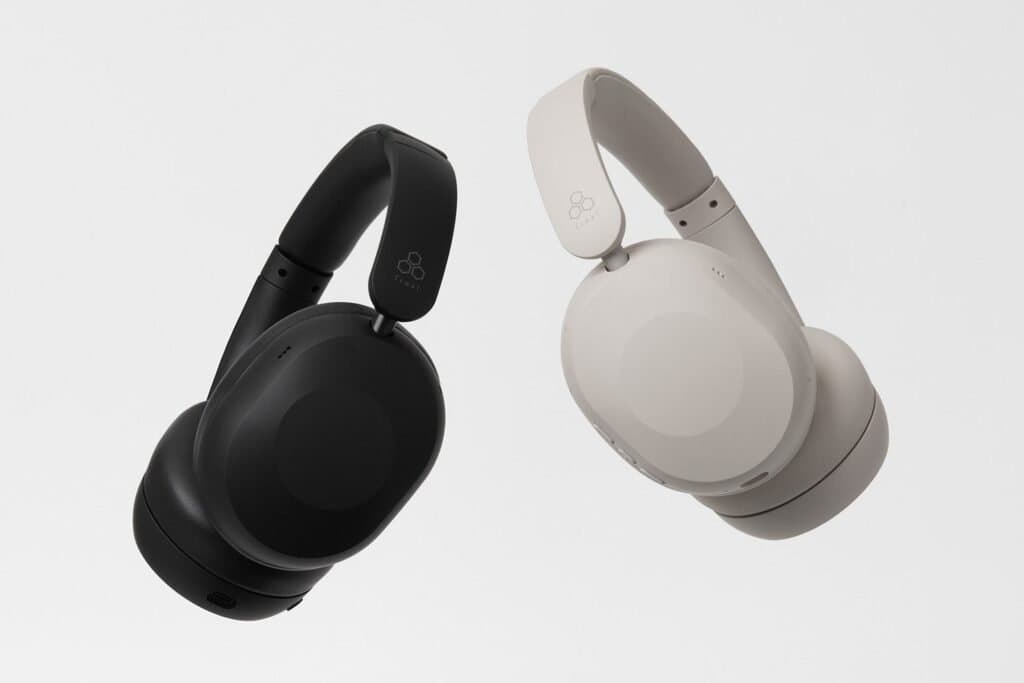 Final UX1000 budget wireless headphones in matte black finish