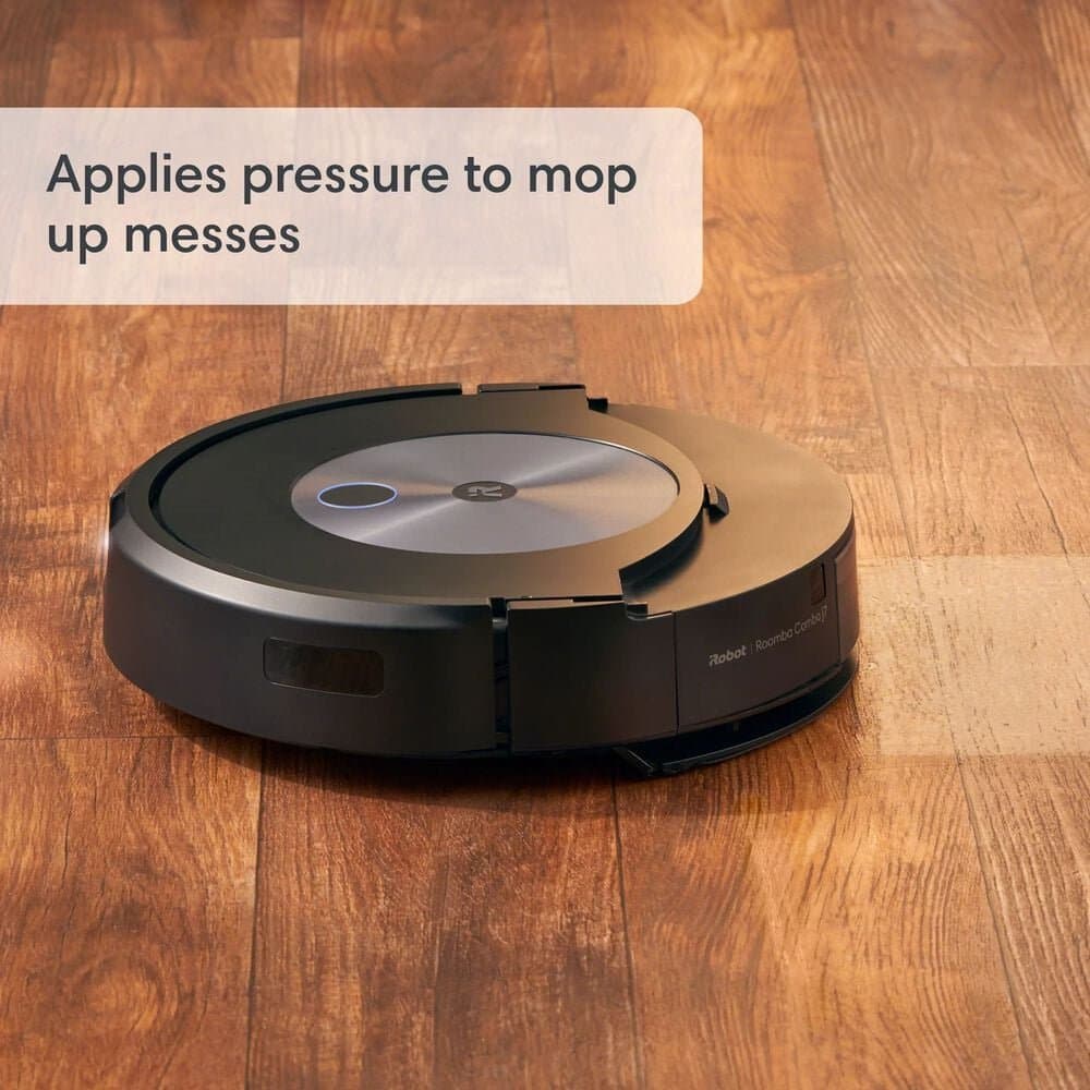 iRobot Roomba Combo j9+ with retractable mop system and premium base station