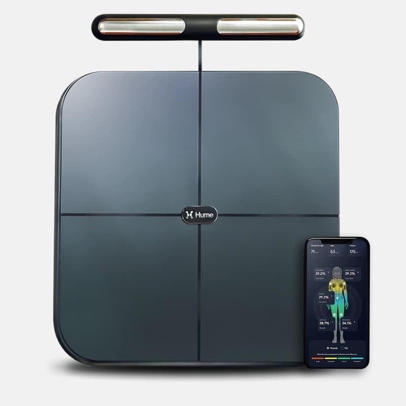 HumeHealth Body Pod smart scale with advanced body composition sensors
