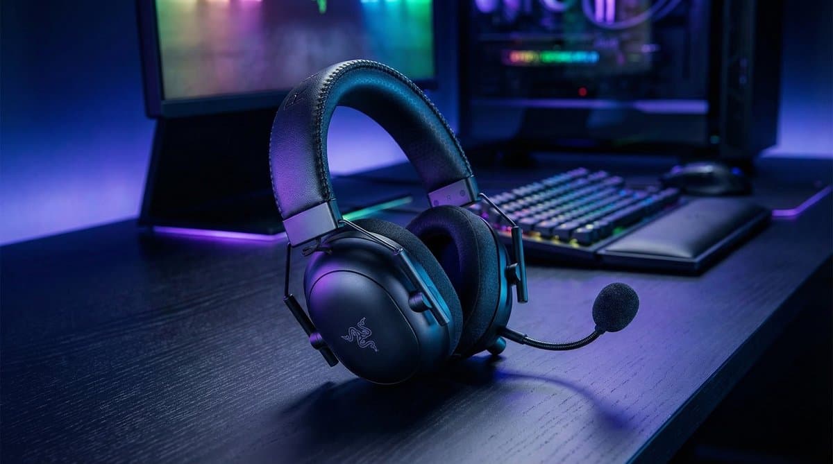 Razer Barracuda X wireless gaming headset featuring Razer's signature design and multi-platform compatibility