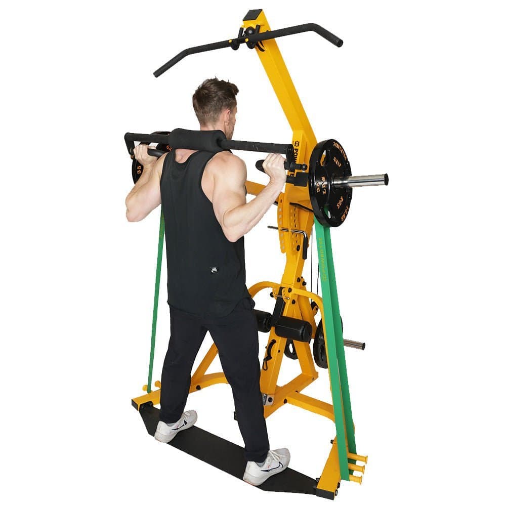 Powertec resistance band set with four premium bands